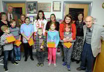 Sports day winners receive prizes