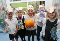 Pupils' harvest boost for food bank
