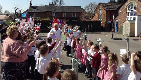 Easter story unfolds at school