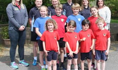 Young runners launch Golden Mile