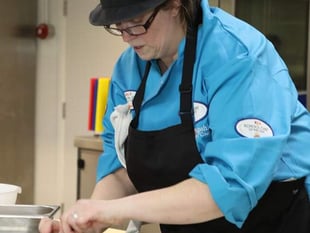 Chef Alison cooks on gas in title quest