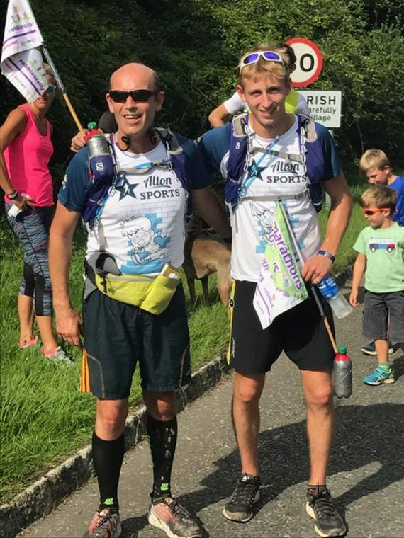 Father and son - Mark and Harry Keville