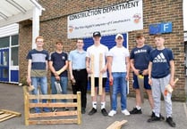 Students show off construction skills