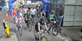 Town gets into the Tour de France spirit
