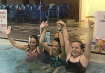 Girls complete swim challenge for Robbie