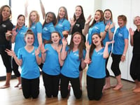 Flair gym club team up with All Hallows