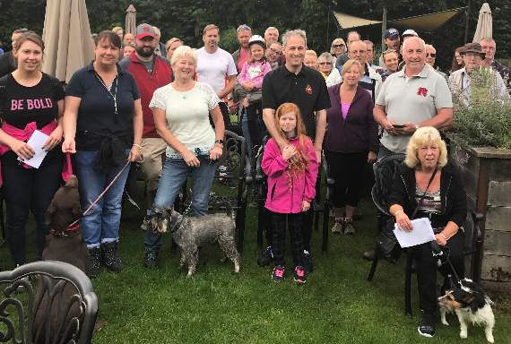 Walkers swell carnival funds