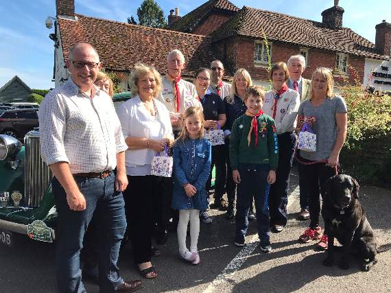 Firefighters cash in before call out