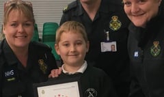 George honoured for saving granny’s life
