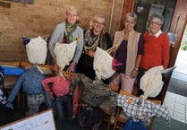 Flowers and scarecrows star at festival