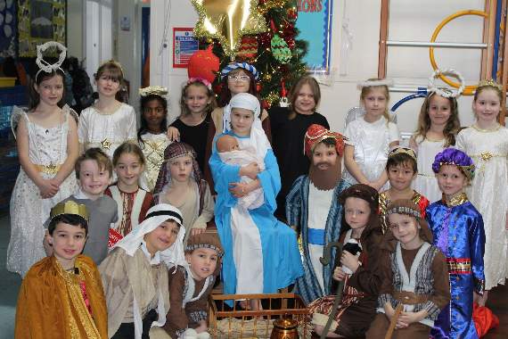 Liphook Junior School pupils enjoying their Nativity production