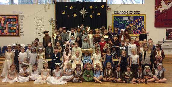 A king is born at St Lawrence....