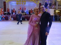 Glynis dances into Blackpool ballroom finals
