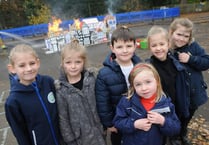 Great Fire of London recreated by pupils