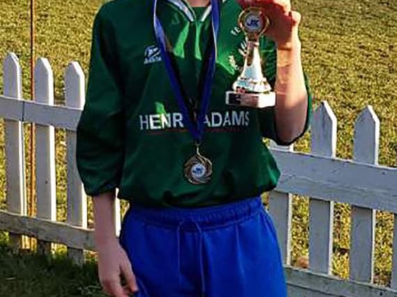 Adams’ belief earns top gong at tournament
