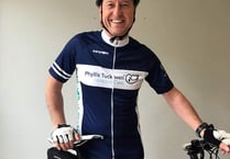 Pedalling for hospice care