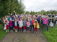 Girlguides make camp