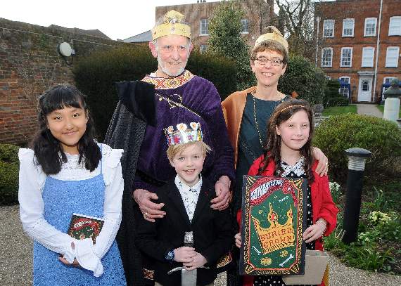 Guests joined Ally in costume to celebrate the launch of her second book