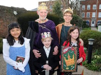 Guests joined Ally in costume to celebrate the launch of her second book