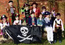 Pirates take over classroom to mark World Book Day