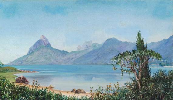 One of Marianne North’s paintings which can be seen in the North Gallery at Kew Gardens