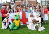 Saint’s alive in our town as George slays dragon