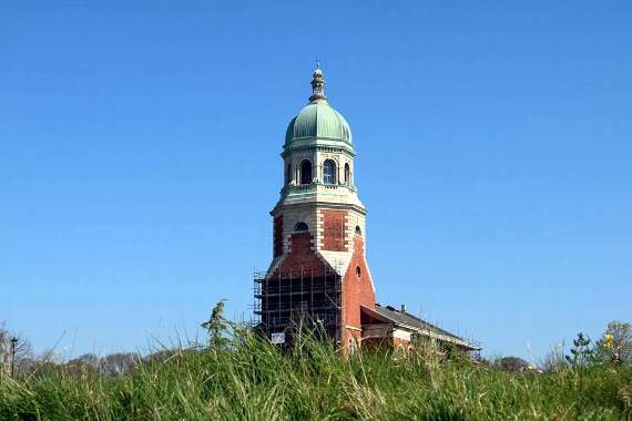 The chapel at Royal Victoria County Park, Netley