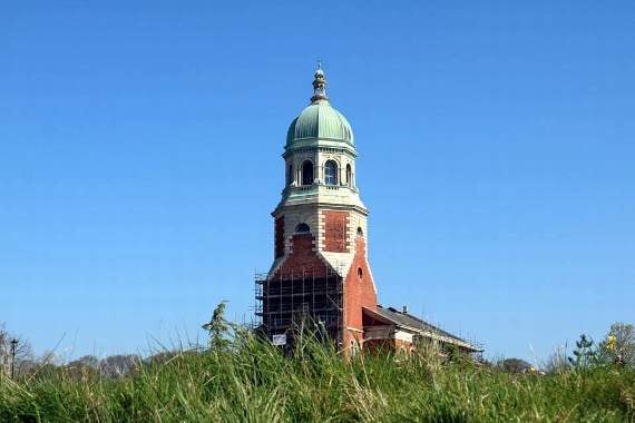 The chapel at Royal Victoria County Park, Netley