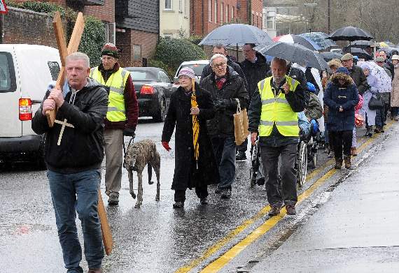 <p>More than 200 people are expected to join Farnham Churches Together’s annual Walk of Witness this Easter</p>