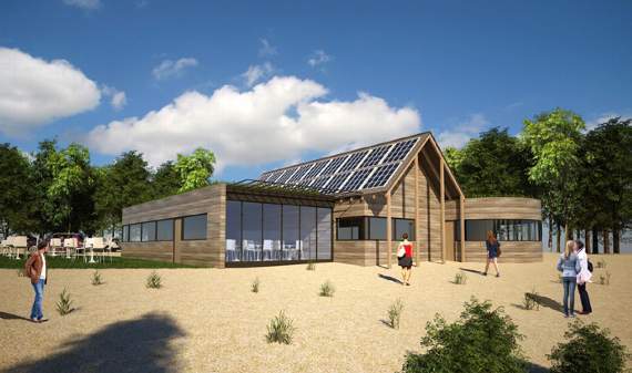 ...the new centre as imagined in February 2016.