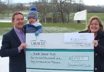 Blacknest golfers dig deep for charity