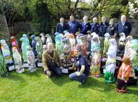 Otter trail romps into town