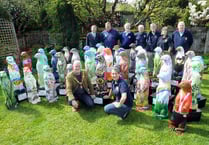 Otter trail romps into town