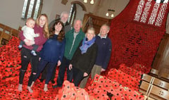 12,000 poppies to mark WWI armistice