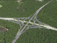 Overnight closures and reduced speed limits at M25 junction with A3