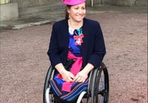Paralympian receives her MBE at palace
