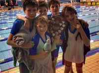 School swim team crowned county champions