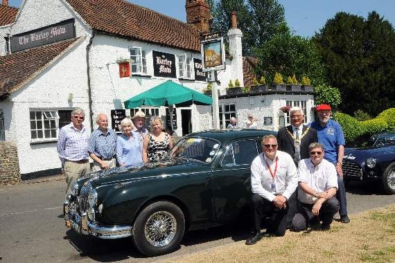 <p>The Barley Mow in Tilford is one of dozens of Stonegate-owned pubs locally deemed to be at risk by the GMB union</p>