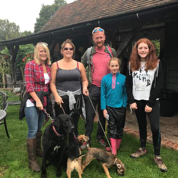Some of the Liphook residents who took part in last year’s Carnival Walk