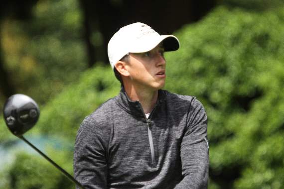 Billy McKenzie admitted he had become distracted in recent weeks by his desire to qualify for the US Amateur at Pebble Beach in August. Picture by ANDREW GRIFFIN