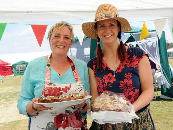 Tammy Yates and Alix Arrowsmith serve up a treat. Picture order no: AD29-65-18