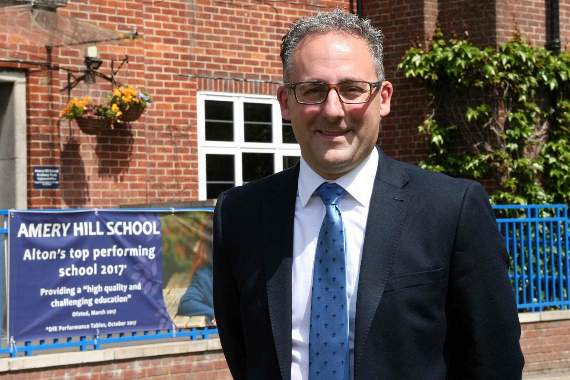 Stephen Mann will take the reins at Amery Hill School in September