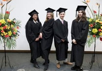 Heath End students survive Catastrophe on Campus to 'graduate' from university