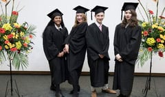 Heath End students survive Catastrophe on Campus to 'graduate' from university