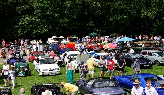 Cars in all shapes and sizes can be found at the Deer’s Hut show this weekend