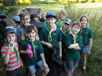 Cubs’ evening in the meadow