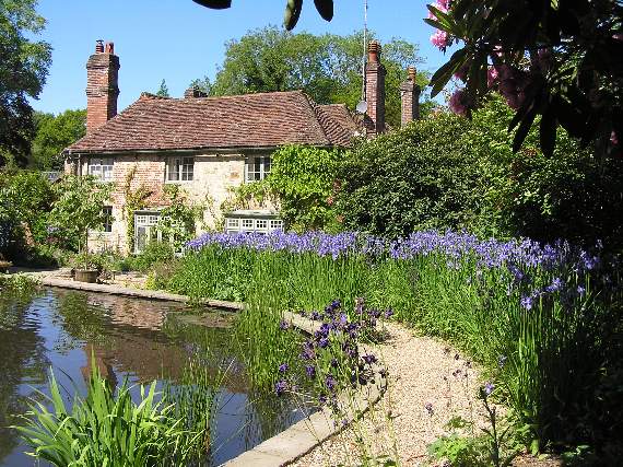 <p>The picturesque gardens at Lowder Mill</p>
