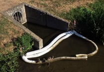 River Wey boom mystery solved