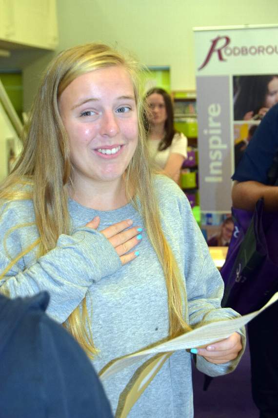 Abigail B – one of Rodborough’s top students