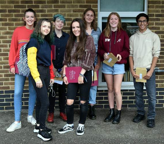 A total of 40 Rodborough pupils got eight or more GCSEs at grade seven or higher
